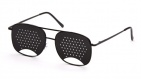 Очки-тренажеры перфорационные (мужские очки с дырочками)