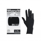  Перчатки нитриловые Manual BN 117 (размер L) черные