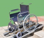 Пандус для инвалидной коляски Мега Оптим 2х секционный