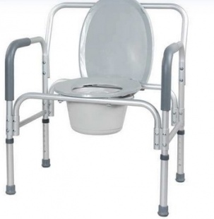 Кресло-туалет 10589 (Симс 2) для полных людей фото 3032