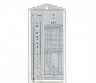 Гигрометр психрометрический  ВИТ-1  (ИП Шатлыгин) (с поверкой) фото 1245