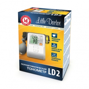 Тонометр Little Doctor LD 2  полуавтомат с грушей фото 4207
