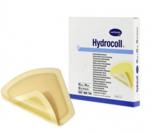 Гидроколлоидная повязка Hydrocoll (Гидроколл) 10 х 10  фото 1092