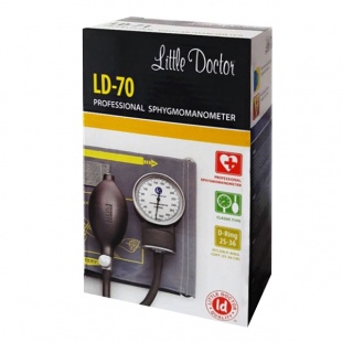 Механический тонометр LD-70 (Little Doctor) без фонендоскопа фото 2060