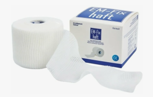 Бинт EM-FIX haft самофиксирующийся белый 6 см х 20 м фото 6058