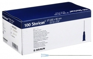 Игла инъекционная Стерикан 23G (0,60 х 80 мм), B. Braun Sterican фото 880