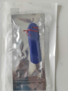Назальные ПВА тампоны для ринопластики с нитью для извлечения  (синий) 80 мм фото 5711