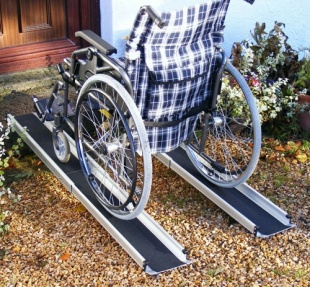 Пандус для инвалидной коляски Мега Оптим 2х секционный фото 5377