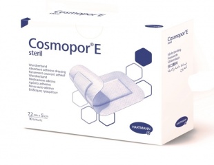 Космопор E стерил - пластырная повязка 7,2 см х см 5 см (Cosmopor E steril) фото 4354