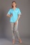 Костюм медицинский женский "Ирида-Мед" Модель - 165 (голубой+серый, размер 44) t('фото') 2549
