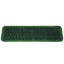 Массажный коврик зеленый с камнями Fosta F 0811 t('фото') 2825